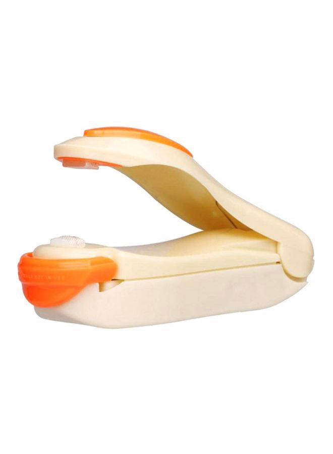 CYTHERIA Impulse Sealer Beige/Orage 10x3.5x4cm  - Image 2