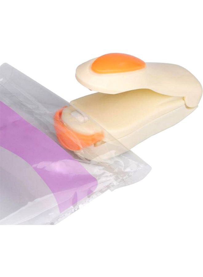 CYTHERIA Impulse Sealer Beige/Orage 10x3.5x4cm  - Image 4