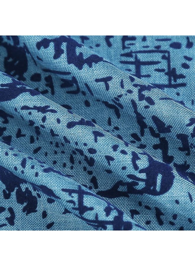 Sprinkles  Pillow Cover linen Blue 60x60cm  - Image 4