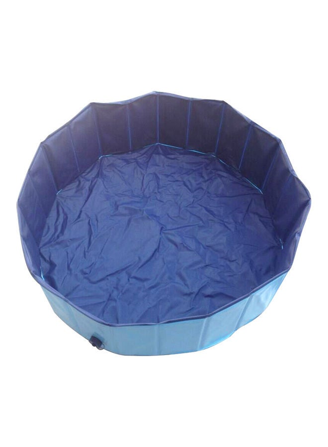 Foldable PVC Pet Summer Swimming Pool Blue 25X6X20cm - Image 3