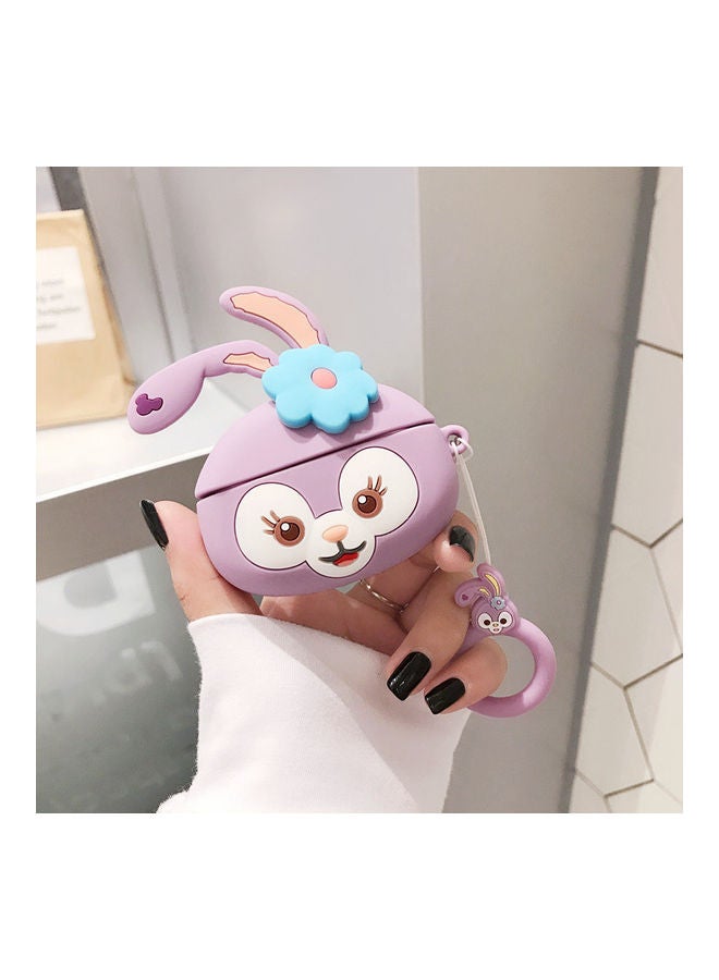 Generic - Lovely Rabbit Case Cover For Apple AirPods Pro 3 Purple - Image 1
