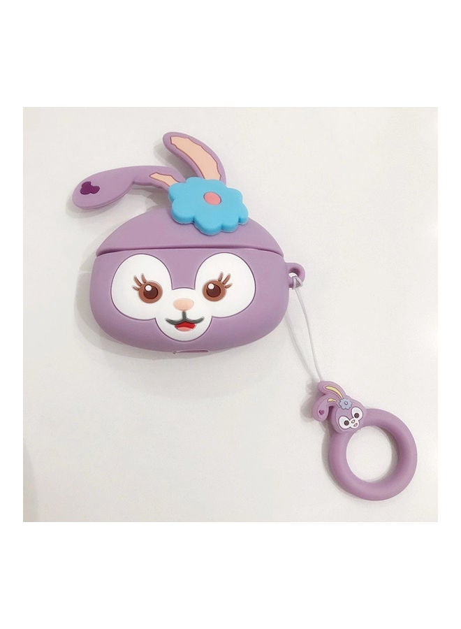 Generic - Lovely Rabbit Case Cover For Apple AirPods Pro 3 Purple - Image 1