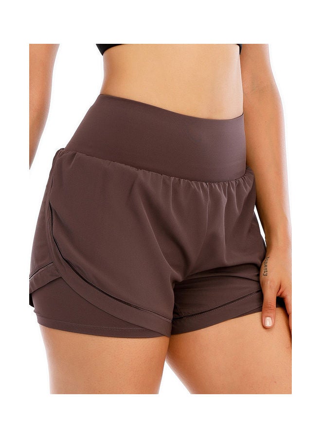 Generic Women 2-In-1 Quick Dry Sport Shorts - Image 2