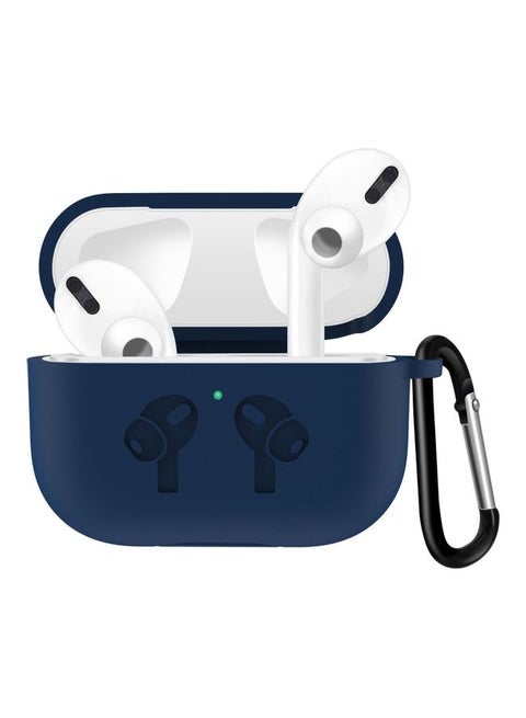 Silicone Case Cover For Apple AirPods Pro and Apple AirPods 3 Blue