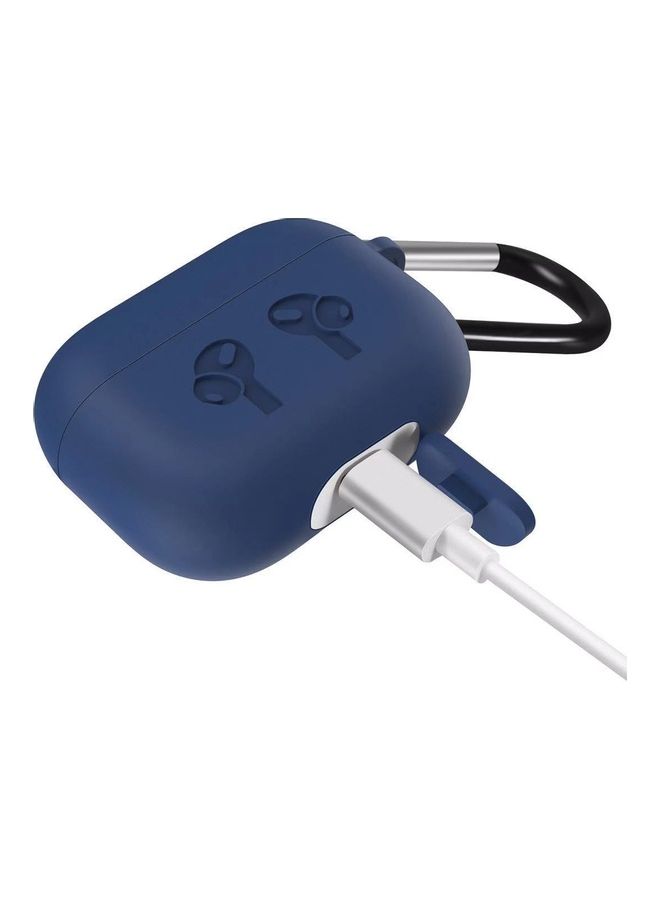 Silicone Case Cover For Apple AirPods Pro and Apple AirPods 3 Blue