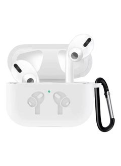 Silicone Case Cover For Apple AirPods Pro 3 White