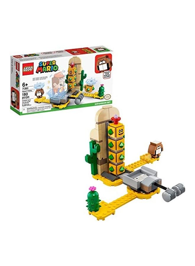 LEGO 71363 180-Piece Super Mario Desert Pokey Building Set 6+ Years  - Image 1