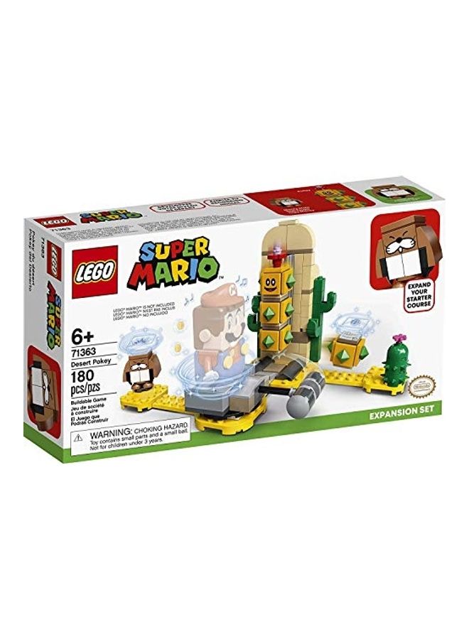 LEGO 71363 180-Piece Super Mario Desert Pokey Building Set 6+ Years  - Image 4
