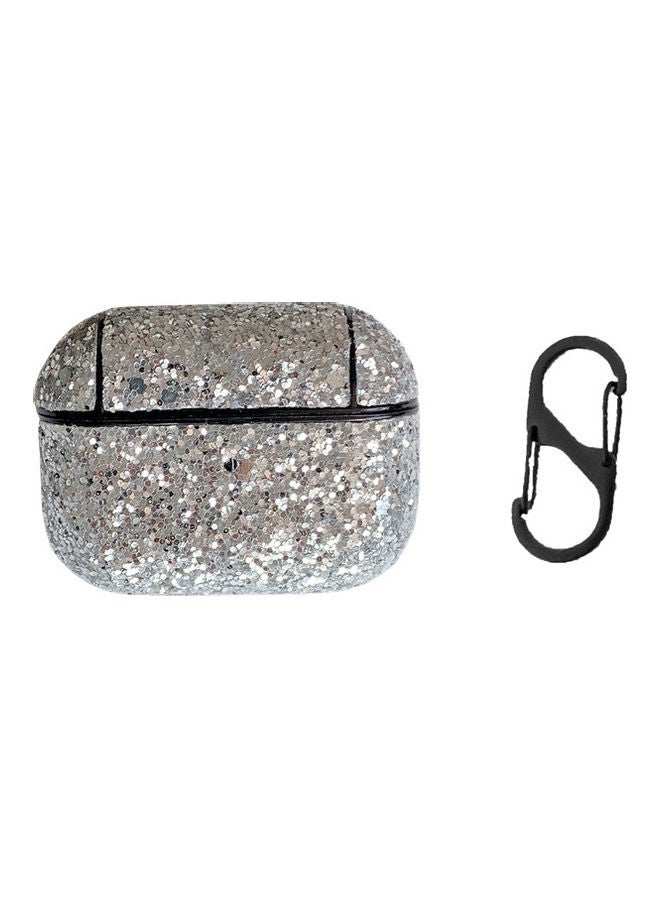 Generic - Shiny Diamond Case Cover For Apple AirPods Pro 3 Silver - Image 1
