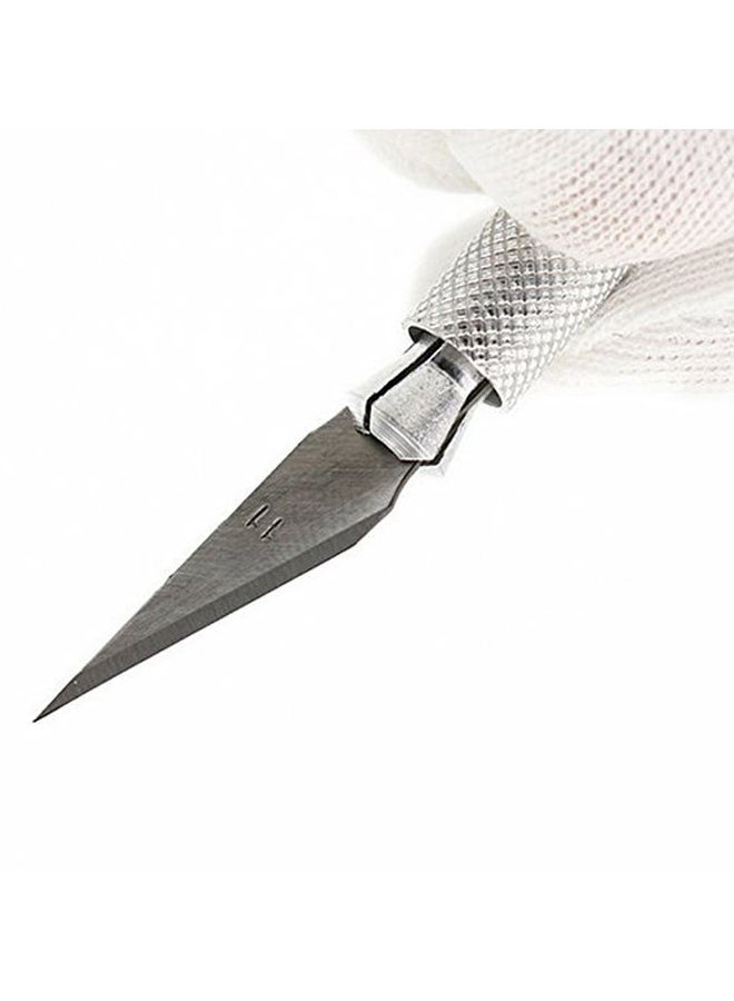 Beauenty 6-Piece Carving Baking Pastry Knife Silver - Image 3