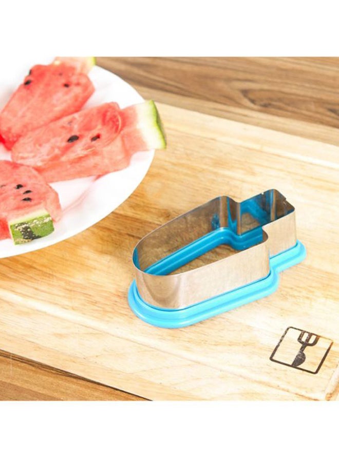 CYTHERIA Creative Watermelon Slicer Blue/Silver 12x6.5x4cm  - Image 3