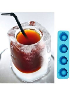 CYTHERIA Shot Glasses Ice Mold Blue 10x10x5.5cm  - Image 3