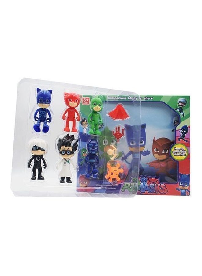 طقم مجسمات شخصيات المسلسل الكرتوني "PJ Masks" مكون من 6 قطع - Image 2