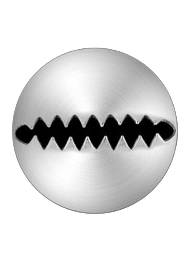 Beauenty Cake Decorating Piping Nozzle Silver 5cm - Image 1