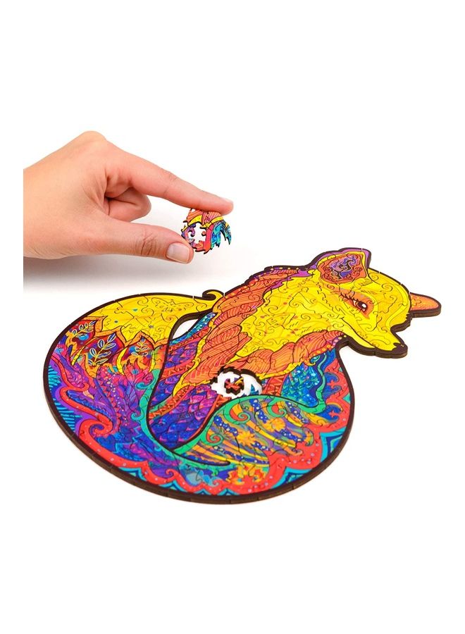 طقم أحجية تركيب الصور المقطّعة من الخشب على شكل حيوان - Image 2