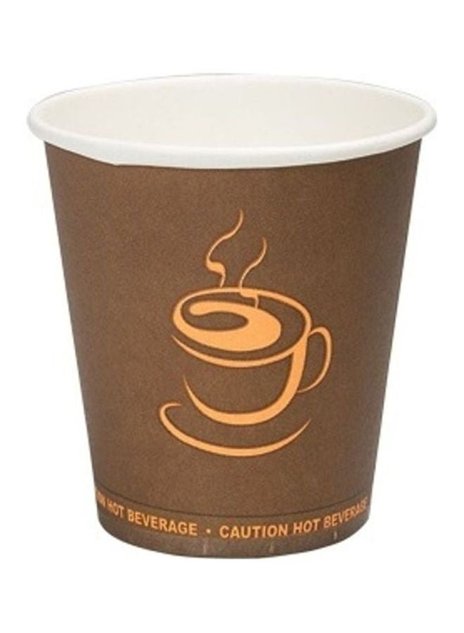 Falcon 50-Piece Disposable Cup Set Brown - Image 4
