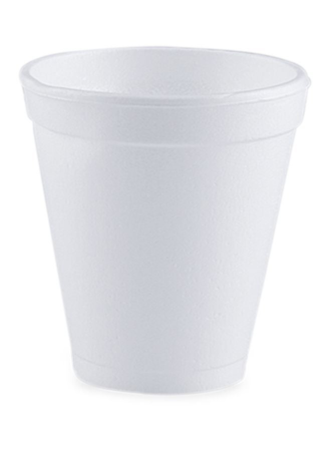 Falcon 25-Piece Foam Cups White - Image 2
