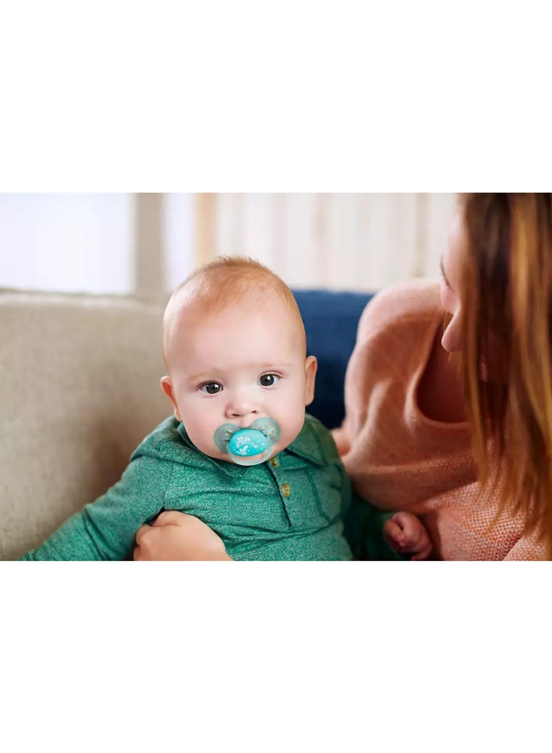 PHILIPS AVENT - 2-Piece Ultra Soft Pacifier Set Blue - Image 1