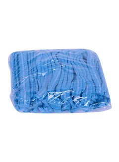 100- Piece Bouffant-Hairnet Cap Set Blue