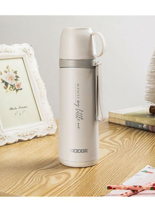 Beauenty Heat Preservation Large Capacity Water Bottle White - Image 2