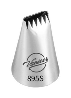 Beauenty Cake Decorating Piping Nozzle Silver 5cm  - Image 1