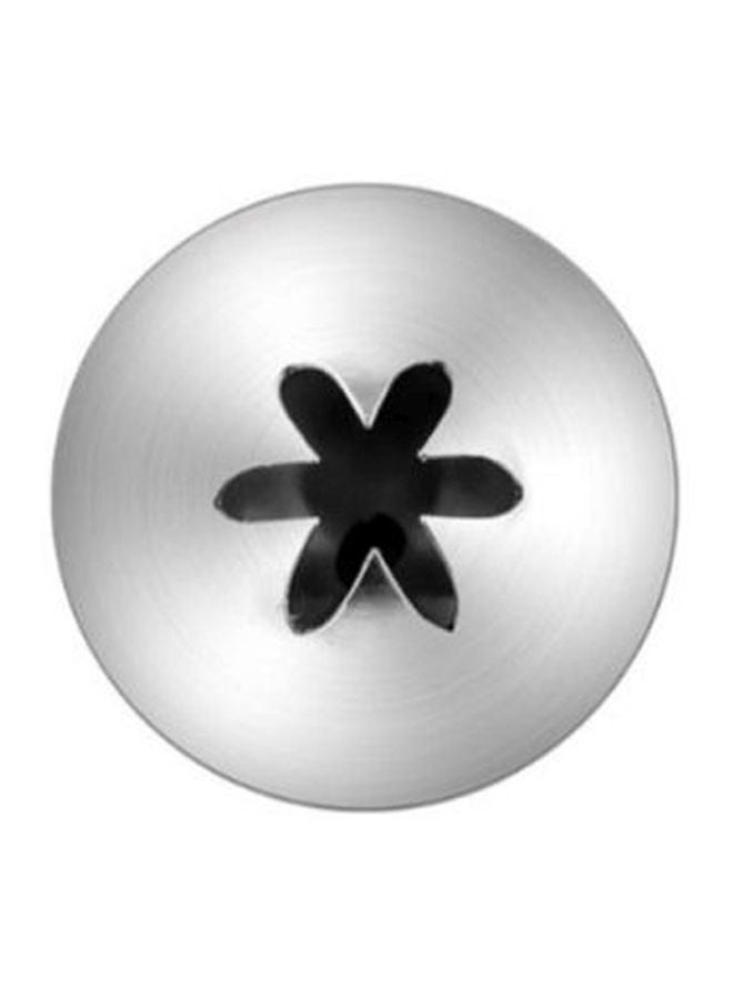 Beauenty Cake Decorating Piping Nozzle Silver 5cm - Image 1