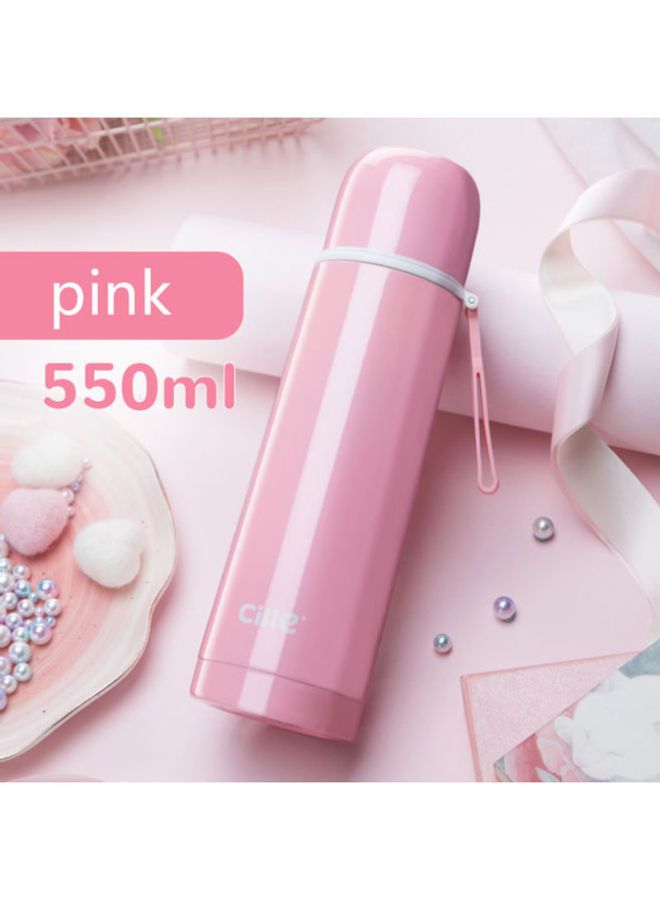 Beauenty Portable Large Capacity Thermos Pink  - Image 3