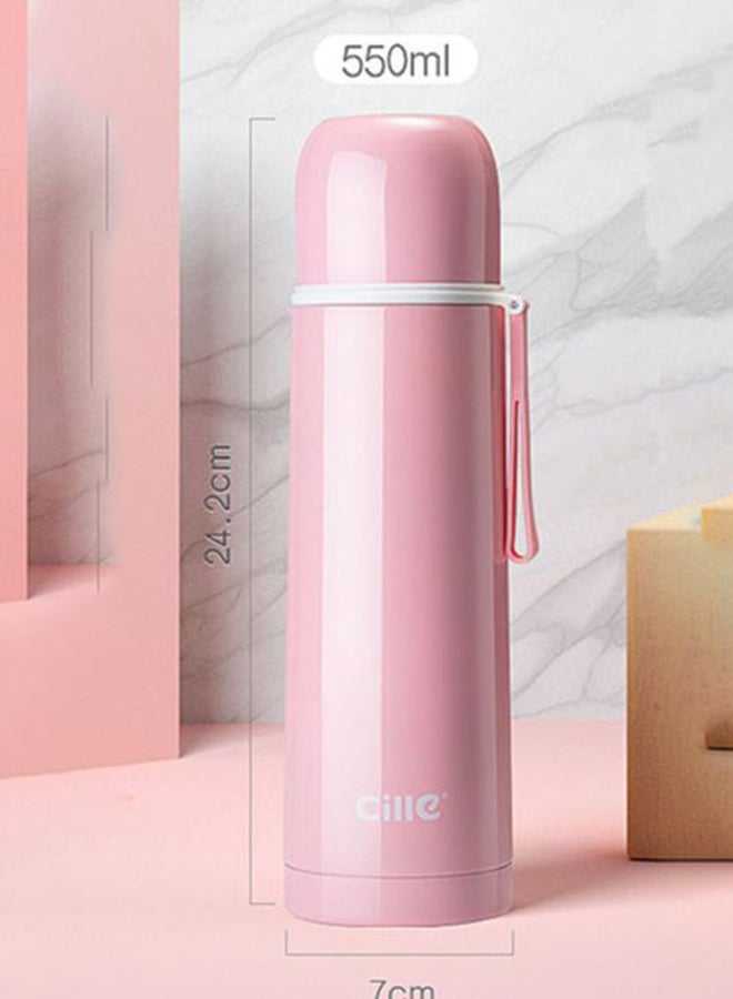 Beauenty Portable Large Capacity Thermos Pink  - Image 2