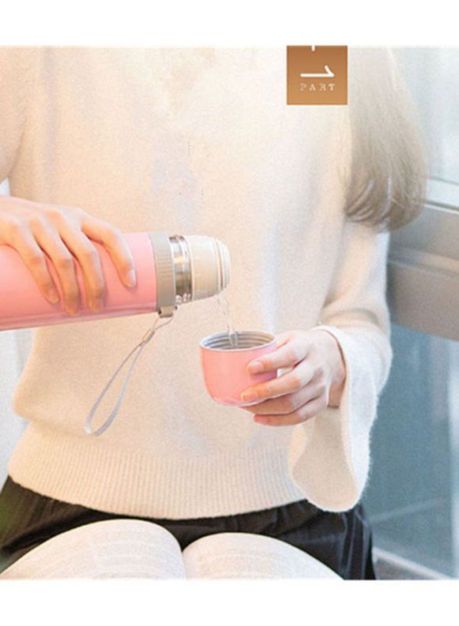 بيوينتي زجاجة ماء قابلة للنقل وردي - Image 3