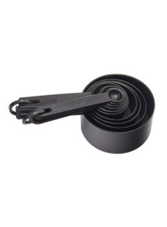 10-Piece Cake Scoop Measuring Spoon Black Black 1G, 2G, 4G, 10G, 5G, 25G, 50G, 70G, 100G, 200grams
