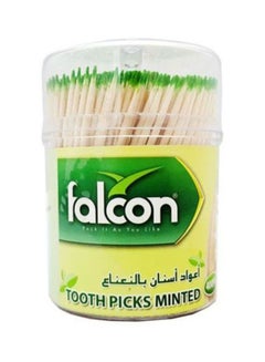 فالكون 400 نكاشة أسنان بالنعنع بيج / أخضر  - Image 1