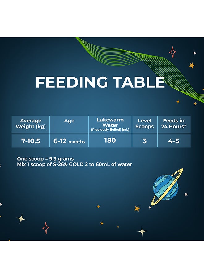 S26 S-26 Gold Promil Stage 2, 6-12 Months 900grams  - Image 3