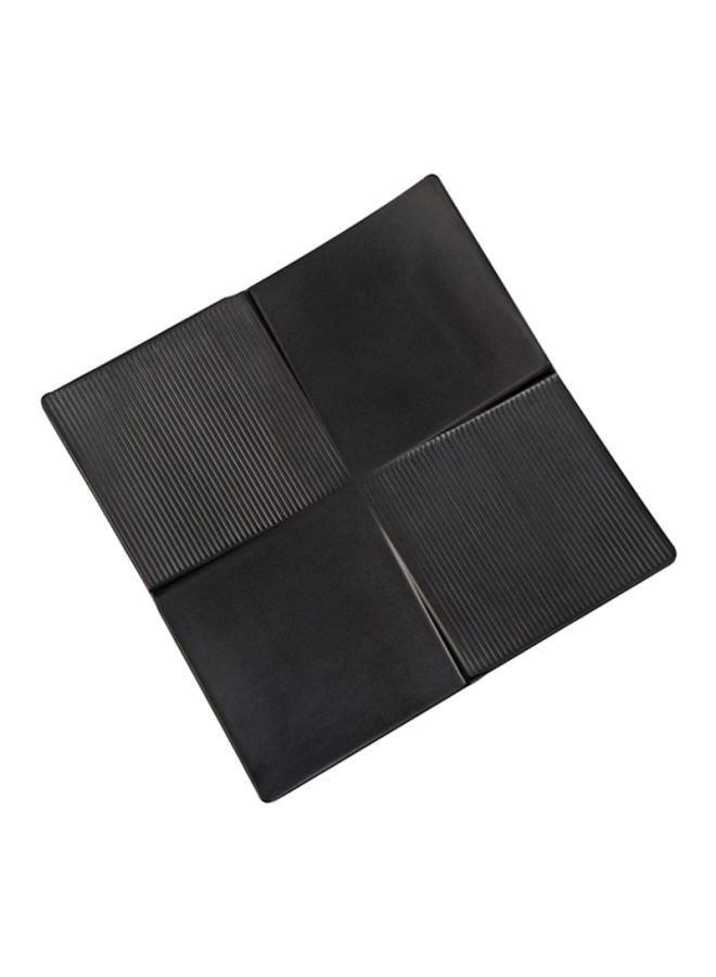 Home Box Classic Quadra Platter Black 28cm  - Image 2