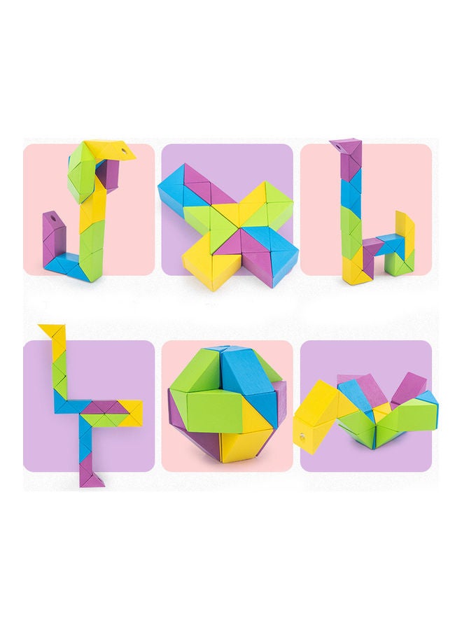 Creative Variety Shapes Wooden Blocks Puzzle - Image 3