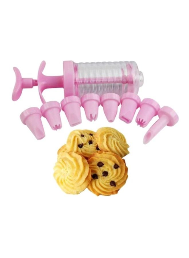 بيوينتي قلم معجنات لصناعة خبز كعك المافن الوردي/الشفاف 5x18سم - Image 3