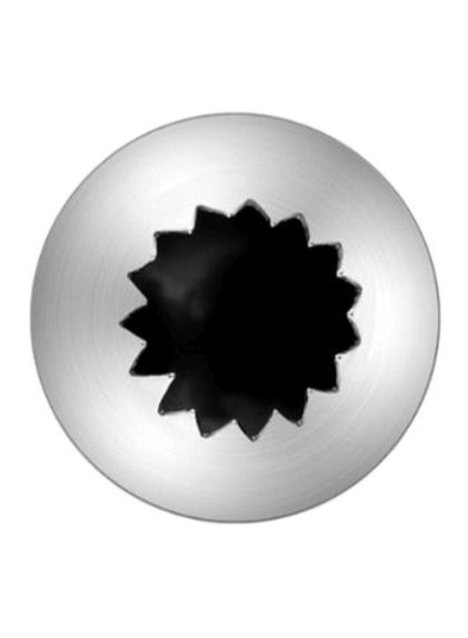 Beauenty Cake Decorating Piping Nozzle Silver 5cm  - Image 1