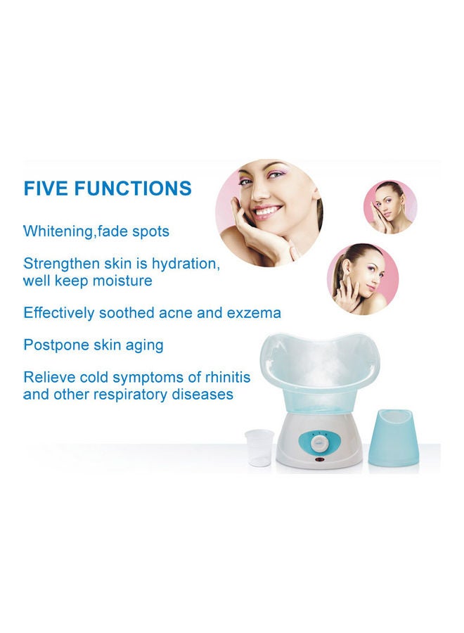 Face Steamer Facial SPA Professional Sauna With Hot Mist Moisturizing Sprayer Pink/White - Image 4
