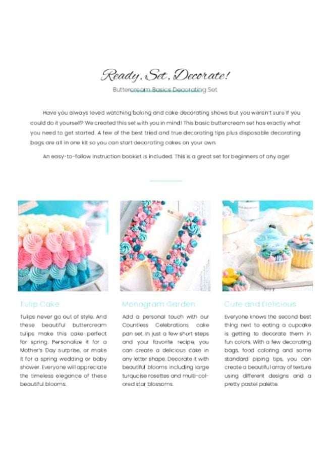 Beauenty Cake Decorating Piping Nozzle Silver 5cm - Image 4