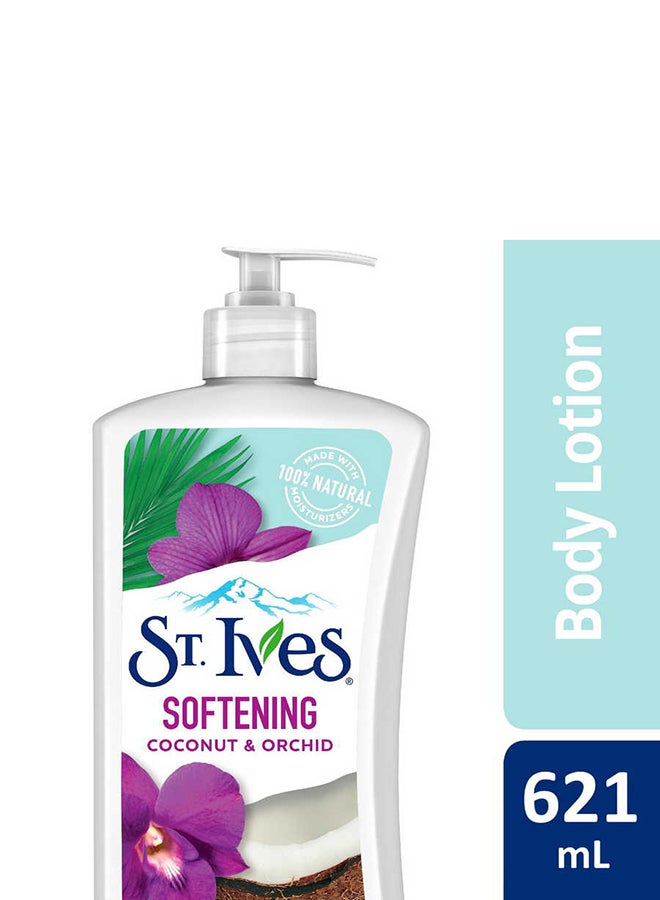 سانت آيفز لوشن تنعيم الجسم بجوز الهند والأوركيد 621ملليلتر - Image 3