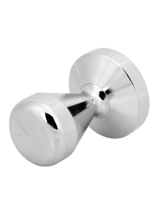 CYTHERIA Stainless Steel Coffee Bean Tamper Base Hammer Silver  - Image 2