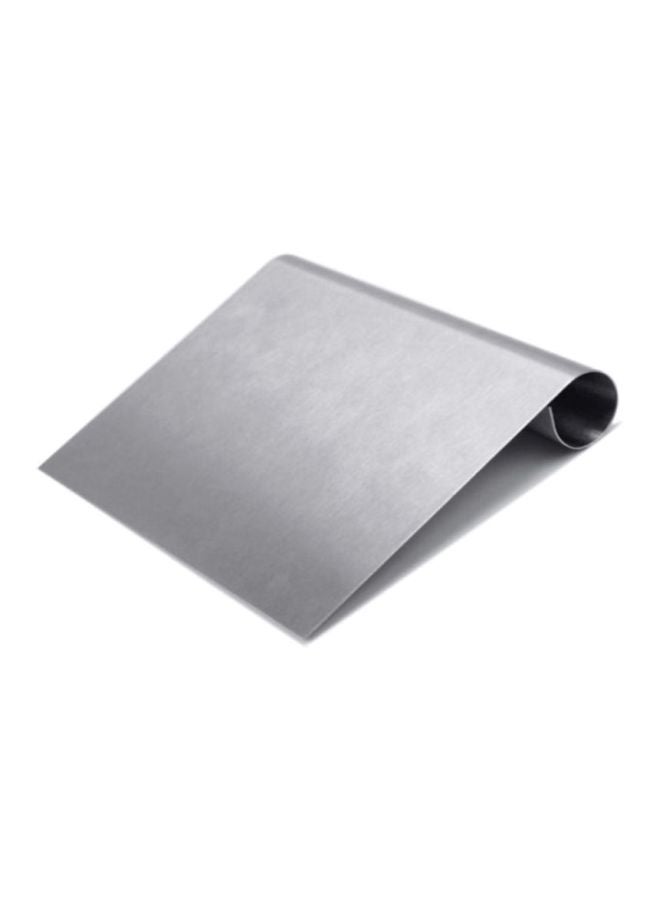 سيثيريا مكشطة لتسوية سطح الكيك من الستانلس ستيل فضي 15x12x0.5سم - Image 3