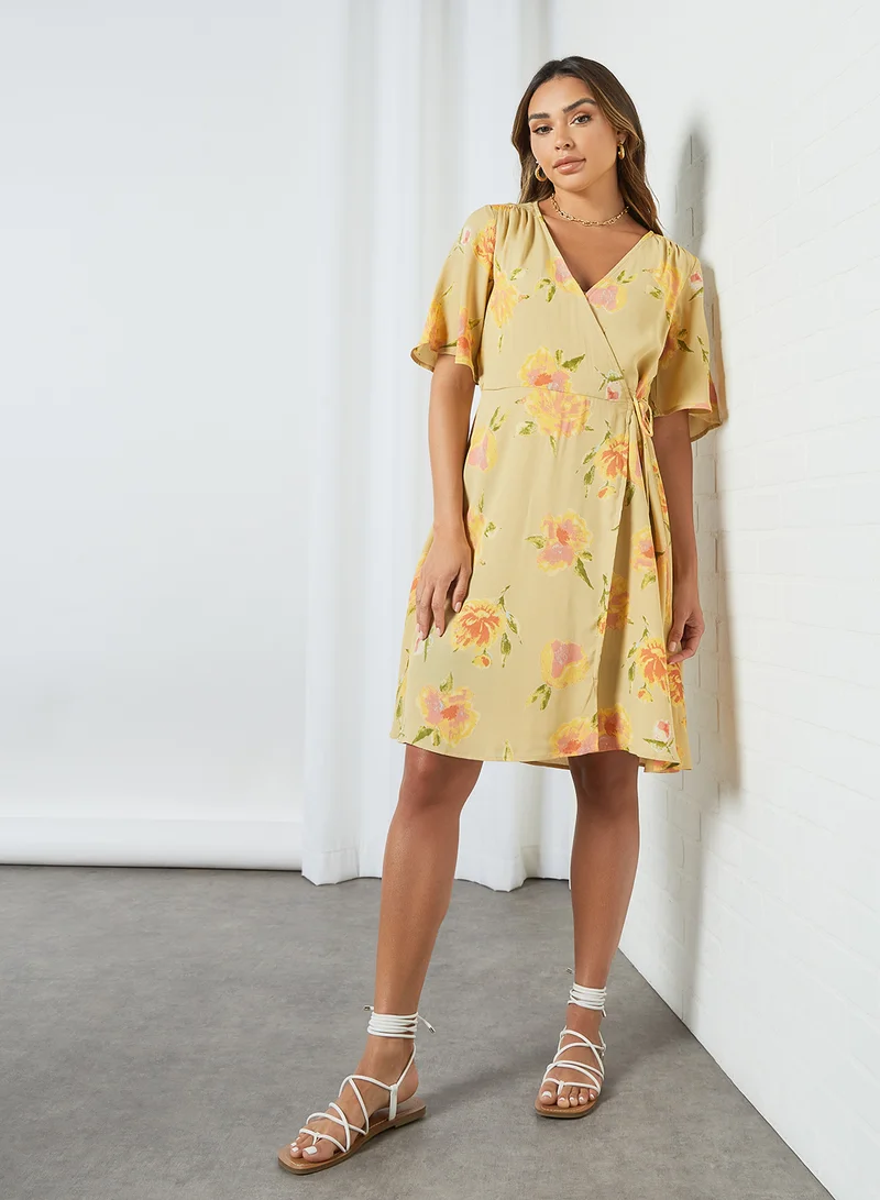 PIECES Tianna Floral Dress