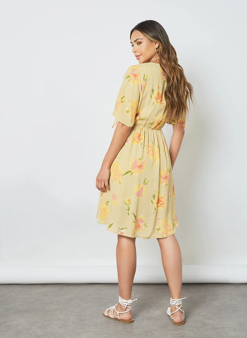 PIECES Tianna Floral Dress