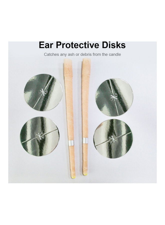 Generic - 12-Piece Ear Wax Candle With Protective Disks - Image 1