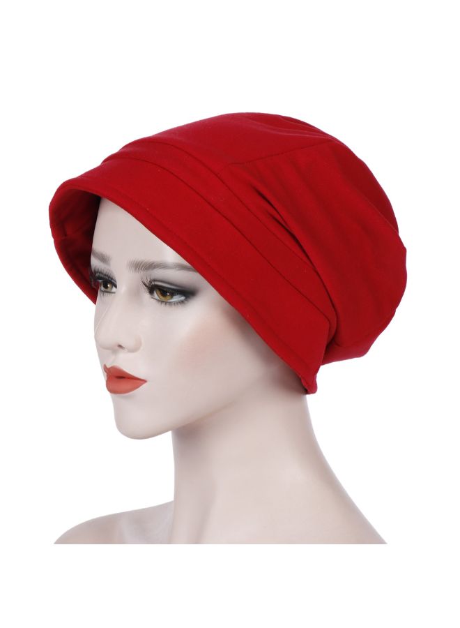 Headscarf Beanie Red 