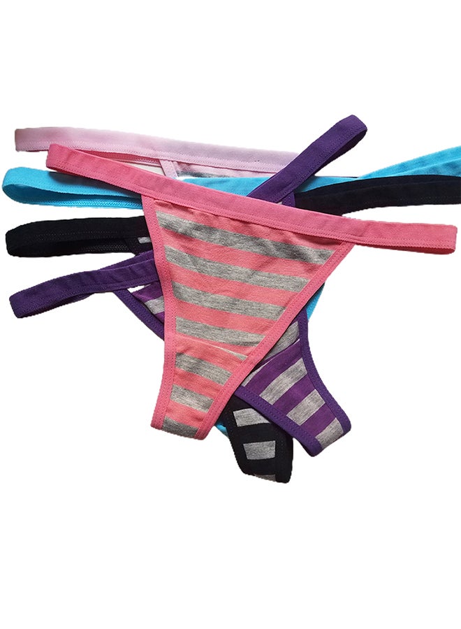 5 Piece Casual Briefs Multicolour - Image 1
