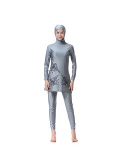Generic Conservative and Fashionable All Covering Burkini Grey  - Image 1