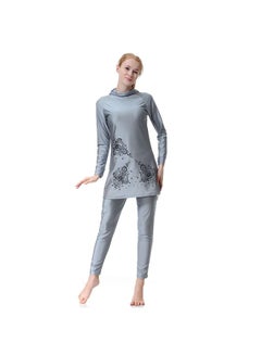 Generic Conservative and Fashionable All Covering Burkini Grey  - Image 4