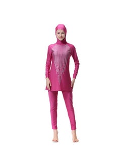 Generic Muslim Conservative and Fashionable All Covering Burkini Pink  - Image 1