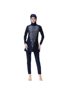 Generic Muslim Conservative and Fashionable All Covering Burkini Navy  - Image 1
